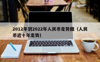 2012年到2022年人民币走势图（人民币近十年走势）