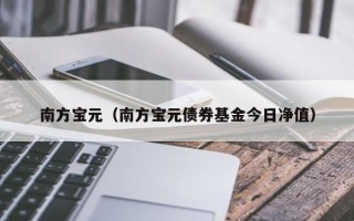 南方宝元（南方宝元债券基金今日净值）