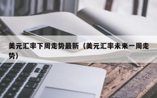 美元汇率下周走势最新（美元汇率未来一周走势）