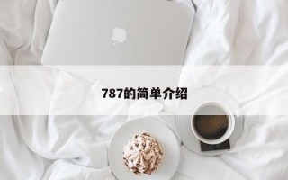 787的简单介绍