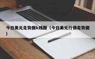 今日美元走势图k线图（今日美元行情走势图）