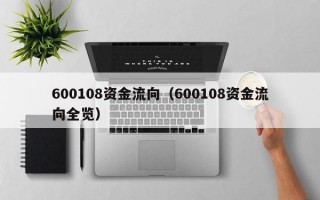 600108资金流向（600108资金流向全览）