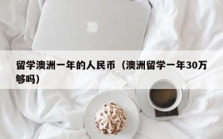 留学澳洲一年的人民币（澳洲留学一年30万够吗）