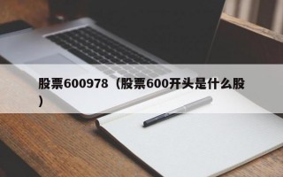 股票600978（股票600开头是什么股）