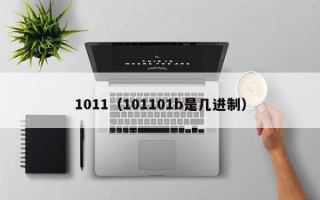 1011（101101b是几进制）