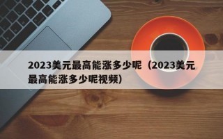 2023美元最高能涨多少呢（2023美元最高能涨多少呢视频）