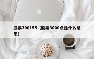 股票300155（股票3000点是什么意思）