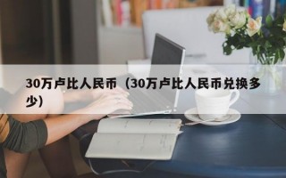 30万卢比人民币（30万卢比人民币兑换多少）