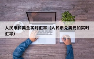 人民币和美金实时汇率（人民币兑美元的实时汇率）