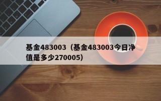 基金483003（基金483003今日净值是多少270005）