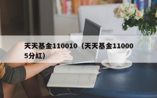 天天基金110010（天天基金110005分红）