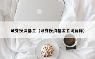 证券投资基金（证券投资基金名词解释）