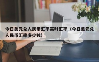 今日美元兑人民币汇率实时汇率（今日美元兑人民币汇率多少钱）