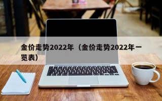 金价走势2022年（金价走势2022年一览表）