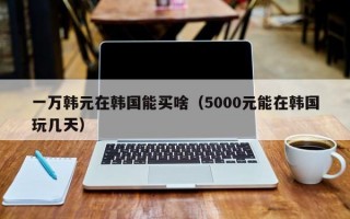 一万韩元在韩国能买啥（5000元能在韩国玩几天）