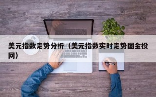 美元指数走势分析（美元指数实时走势图金投网）