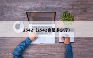 2542（2542克是多少斤）