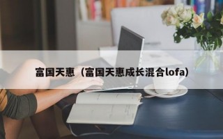 富国天惠（富国天惠成长混合lofa）