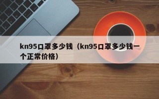 kn95口罩多少钱（kn95口罩多少钱一个正常价格）