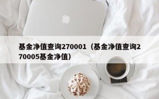 基金净值查询270001（基金净值查询270005基金净值）