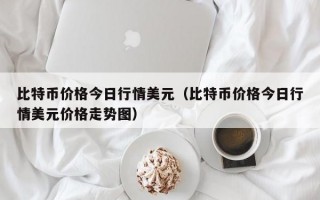 比特币价格今日行情美元（比特币价格今日行情美元价格走势图）