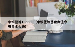 中银蓝筹163809（中银蓝筹基金净值今天是多少钱）