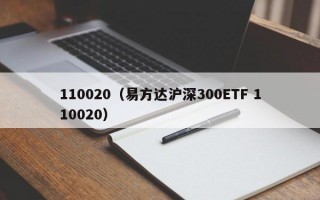 110020（易方达沪深300ETF 110020）