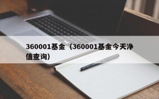 360001基金（360001基金今天净值查询）